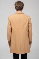 Ron Tomson Wintermantel Braun/Beige