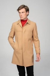 Ron Tomson Wintermantel Braun/Beige
