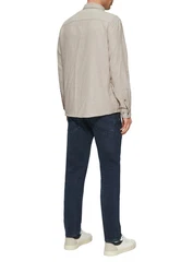 s.Oliver Businesshemd Langarmhemd Khaki/Beige/Braun/Hellgrau/Grau