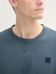 TOM TAILOR Sweatshirt mit Logo Badge 