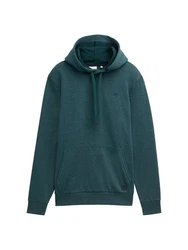 TOM TAILOR Sweatshirt Hoodie in Melange Optik Melange