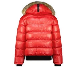 Geographical Norway Steppjacke Parka Bomberjacke Herren Outdoor Rot/Dunkelrot