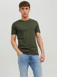 Jack & Jones T-Shirt JJEORGANIC BASIC TEE SS O-NECK (1-tlg) 
