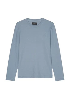 Marc O'Polo T-Shirt Blau/Hellblau/Grau
