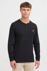 11 Project Langarmshirt PRBonso Schwarz/Braun