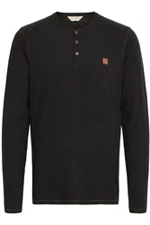 11 Project Langarmshirt PRBonso Schwarz/Braun