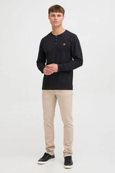 11 Project Langarmshirt PRBonso Schwarz/Braun