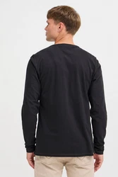 11 Project Langarmshirt PRBonso Schwarz/Braun