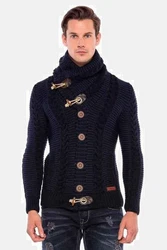 Cipo & Baxx Cardigan Strickjacke mit Knopfleiste CP215 CP215