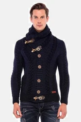 Cipo & Baxx Cardigan Strickjacke mit Knopfleiste CP215 CP215