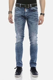 Regular-fit-Jeans Jeans im trendigen Used-Look, CD621