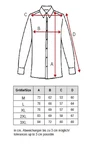 Egomaxx Blouson Thermohemd Holzfäller Gefütterte Jacke (2596) Dunkelblau (2596)
