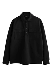 Next Rugbyshirt  Schwarz/Dunkelblau