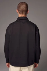 Next Rugbyshirt  Schwarz/Dunkelblau