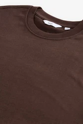 Next Langarmshirt Relaxed Fit Dunkelbraun/Braun