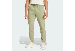 adidas Cargohose ESSENTIALS FLEECE REGULAR TAPERED CARGOHOSE Khaki/Dunkelgrün/Grün/Hellgrün