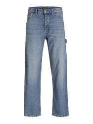 Jack & Jones Regular-fit-Jeans JJIEddie JJCarpenter Blau/Hellblau