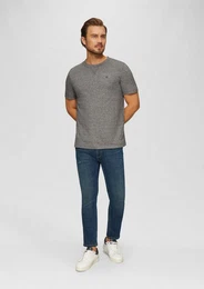 Stoffhose Jeans Ned / Slim Fit / High Rise / Slim Leg Blende