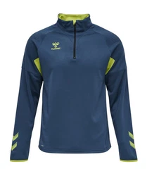 hummel Sweater hmlLEAD Pro HalfZip Sweatshirt Blau (7642)
