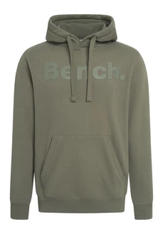 Bench. Kapuzensweatshirt Hoodie PROBERT Dunkelgrün/Grün/Beige