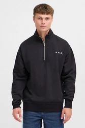 !Solid Troyer Pullover mit Backprint 