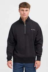 !Solid Troyer Pullover mit Backprint 