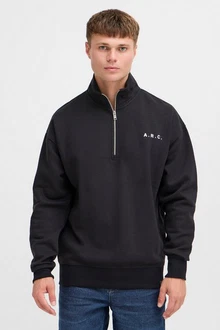 !Solid Troyer Pullover mit Backprint 