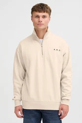 !Solid Troyer Pullover mit Backprint 