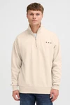 !Solid Troyer Pullover mit Backprint 