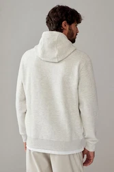 Next Kapuzensweatshirt Premium Hoodie mit Struktur Grau/Khaki/Hellgrau