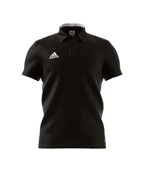 adidas Performance T-Shirt Condivo 18 Cotton Poloshirt Schwarz/Dunkelbraun