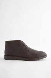 Desert-Boots mit Teddyfutter Schnrstiefel (1-tlg)