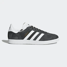 Gazelle - Dark Grey Heather / White Sneaker
