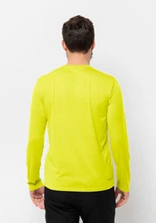 Jack Wolfskin Rundhalspullover SKY THERMAL L/S Gelb/Grün