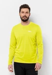 Jack Wolfskin Rundhalspullover SKY THERMAL L/S Gelb/Grün