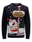 ONLY & SONS Strickpullover ONSXMAS REG 5 PLACE CREW KNIT 
