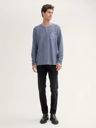 TOM TAILOR Jeans Josh Schwarz/Grau