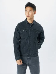 Blend Jeansjacke (1-St) Dunkelblau/Blau/Hellblau