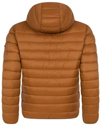 Geographical Norway Steppjacke Herren Parka Braun/Rot