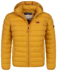 Geographical Norway Steppjacke Herren Parka Gelb
