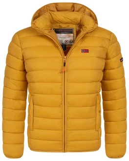 Geographical Norway Steppjacke Herren Parka Gelb