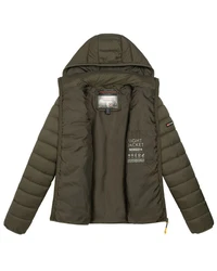 Geographical Norway Steppjacke Parka Dunkelgrün/Grün/Khaki
