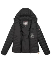 Geographical Norway Steppjacke Parka Schwarz/Grau/Dunkelgrau
