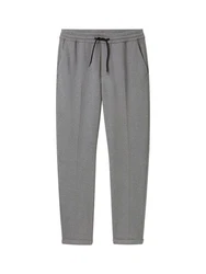 TOM TAILOR Denim Chinohose Regular Tapered Jogger Hellgrau/Grau/Dunkelgrau
