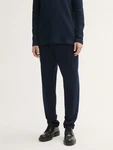 TOM TAILOR Denim Chinohose Regular Tapered Jogger Dunkelblau