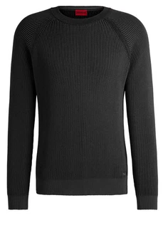 HUGO Strickpullover Squizzo (1-tlg) 
