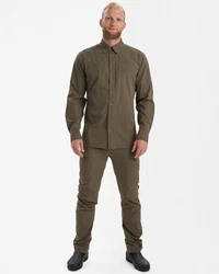 Deerhunter Outdoorhemd Hemd Canopy Quick Dry Braun/Khaki