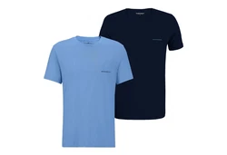 Emporio Armani T-Shirt CORE LOGOBAND Marine/Hellblau