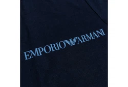 Emporio Armani T-Shirt CORE LOGOBAND Marine/Hellblau