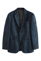 Next Blazer aus Velourskunstleder 